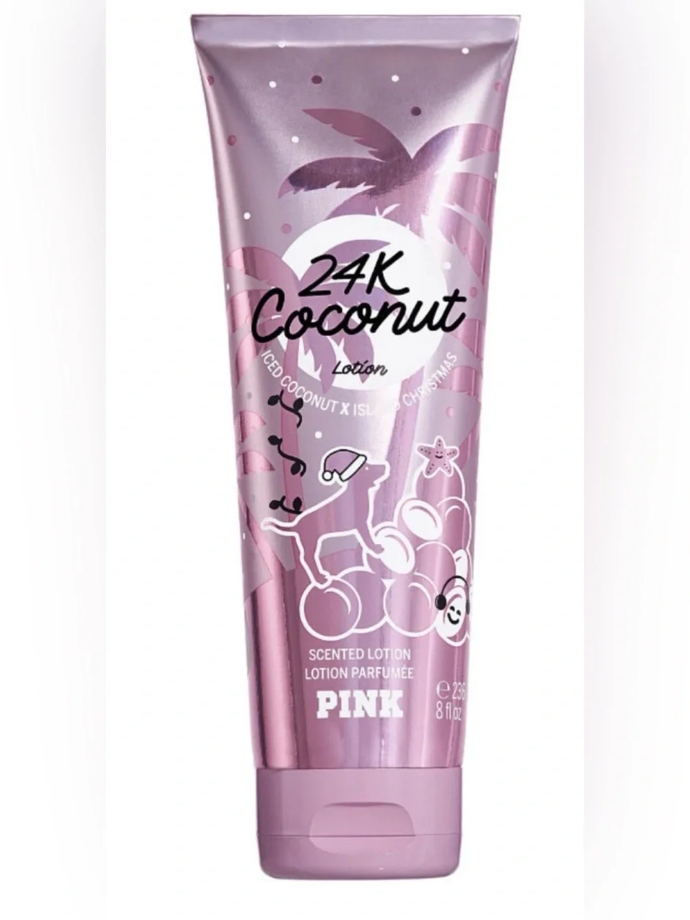 Victoria's Secret PINK 24K Coconut Scented Lotion ~ 8 fl.oz.